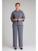 Брючный костюм артикул: М-482 серый от ЗигзагСтиль - вид 8