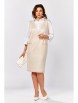 Плательный костюм артикул: М-510 пудровый от ЗигзагСтиль - вид 4