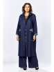 Плащ артикул: М-609 синий от ЗигзагСтиль - вид 1