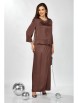 Брючный костюм артикул: М-626 молочный шоколад от ЗигзагСтиль - вид 10