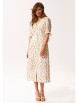 Платье артикул: 1042 молочный с принтом от KaVaRi - вид 6