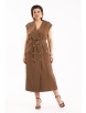 Платье артикул: 1109 коричневый от KaVaRi - вид 9
