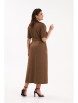 Платье артикул: 1086.2 коричневый от KaVaRi - вид 2