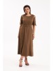 Платье артикул: 1086.2 коричневый от KaVaRi - вид 1