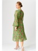 Нарядное платье артикул: 5103 зеленый+розовые цветы от GIZART - вид 5