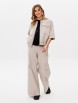 Брючный костюм артикул: 5287 светло-серый от GIZART - вид 1