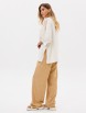 Брючный костюм артикул: 5401 молочный меланж, песочный от GIZART - вид 5