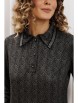 Кофта, джемпер артикул: 15422 серый тигровый замша от GIZART - вид 4