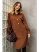 Платье артикул: 5417 коричневый от GIZART - вид 4