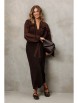Блузка артикул: 15410 шоколадный от GIZART - вид 8