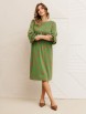 Платье артикул: 7385/1 бежево-зеленый от GIZART - вид 7