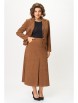 Юбочный костюм артикул: 2140 кэмел от Светлана-Стиль - вид 3