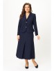 Юбочный костюм артикул: 2174 синий+горох от Светлана-Стиль - вид 6