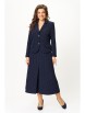 Юбочный костюм артикул: 2174 синий+горох от Светлана-Стиль - вид 1