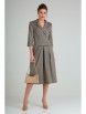 Юбочный костюм артикул: 2655s серый от Viola Style - вид 1