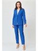 Брючный костюм артикул: М-1060/1 голубой от Карина Делюкс - вид 1
