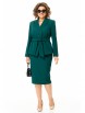Юбочный костюм артикул: М-1373 изумрудный от Карина Делюкс - вид 5