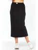 Юбка артикул: М-1394Ю черный от Карина Делюкс - вид 3