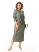 Нарядное платье артикул: М-1293 олива от Карина Делюкс - вид 4