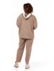 Спортивный костюм артикул: М-1392 бежевый от Карина Делюкс - вид 2