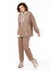 Спортивный костюм артикул: М-1392 бежевый от Карина Делюкс - вид 1
