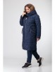 Пальто артикул: 3420 синий ромбы от Трикотекс Стиль - вид 5