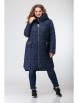 Пальто артикул: 3420 синий ромбы от Трикотекс Стиль - вид 7