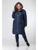 Пальто артикул: 3420 синий ромбы от Трикотекс Стиль - вид 1