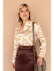 Блузка артикул: ТБ-34 цепи-бежевый от Angelika - вид 6