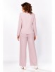 Брючный костюм артикул: 868 «пыльная роза» от Swallow - вид 2