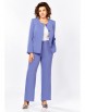 Брючный костюм артикул: 868.2 воздушный фиолетовый от Swallow - вид 11