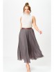 Юбка артикул: А334 серо-лавандовый от Anna Majewska - вид 1