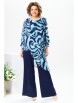Брючный костюм артикул: 2-2787 синий от Romanovich Style - вид 7