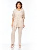 Брючный костюм артикул: М-396 бежевый от Тэнси - вид 7