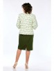 Плательный костюм артикул: 2665 зеленые тона от LadyStyleClassic - вид 2