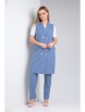 Брючный костюм артикул: 7646Л деним от TVIN - вид 3