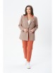 Брючный костюм артикул: 7984 терракот от TVIN - вид 1