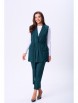 Брючный костюм артикул: 7868 зеленый от TVIN - вид 10