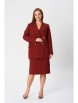 Юбочный костюм артикул: 7832 винный от TVIN - вид 1