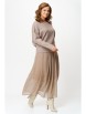 Юбочный костюм артикул: 7880 бежевый от TVIN - вид 7