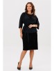 Юбочный костюм артикул: 7886 черный от TVIN - вид 7