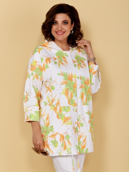 2249 бело-оранжевый