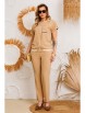 Брючный костюм артикул: 5770 песочный от AGATTI - вид 1
