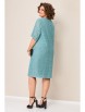 Нарядное платье артикул: 1354 мятно-бирюзовый от VOLNA - вид 2
