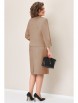 Юбочный костюм артикул: 1342 песочно-бежевый от VOLNA - вид 2