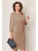 Юбочный костюм артикул: 1342 песочно-бежевый от VOLNA - вид 4