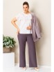 Брючный костюм артикул: 1401 слива от VOLNA - вид 5
