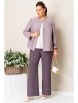 Брючный костюм артикул: 1401 слива от VOLNA - вид 6