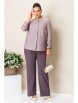 Брючный костюм артикул: 1401 слива от VOLNA - вид 1