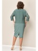 Плательный костюм артикул: 1331 светло-мятный от VOLNA - вид 2